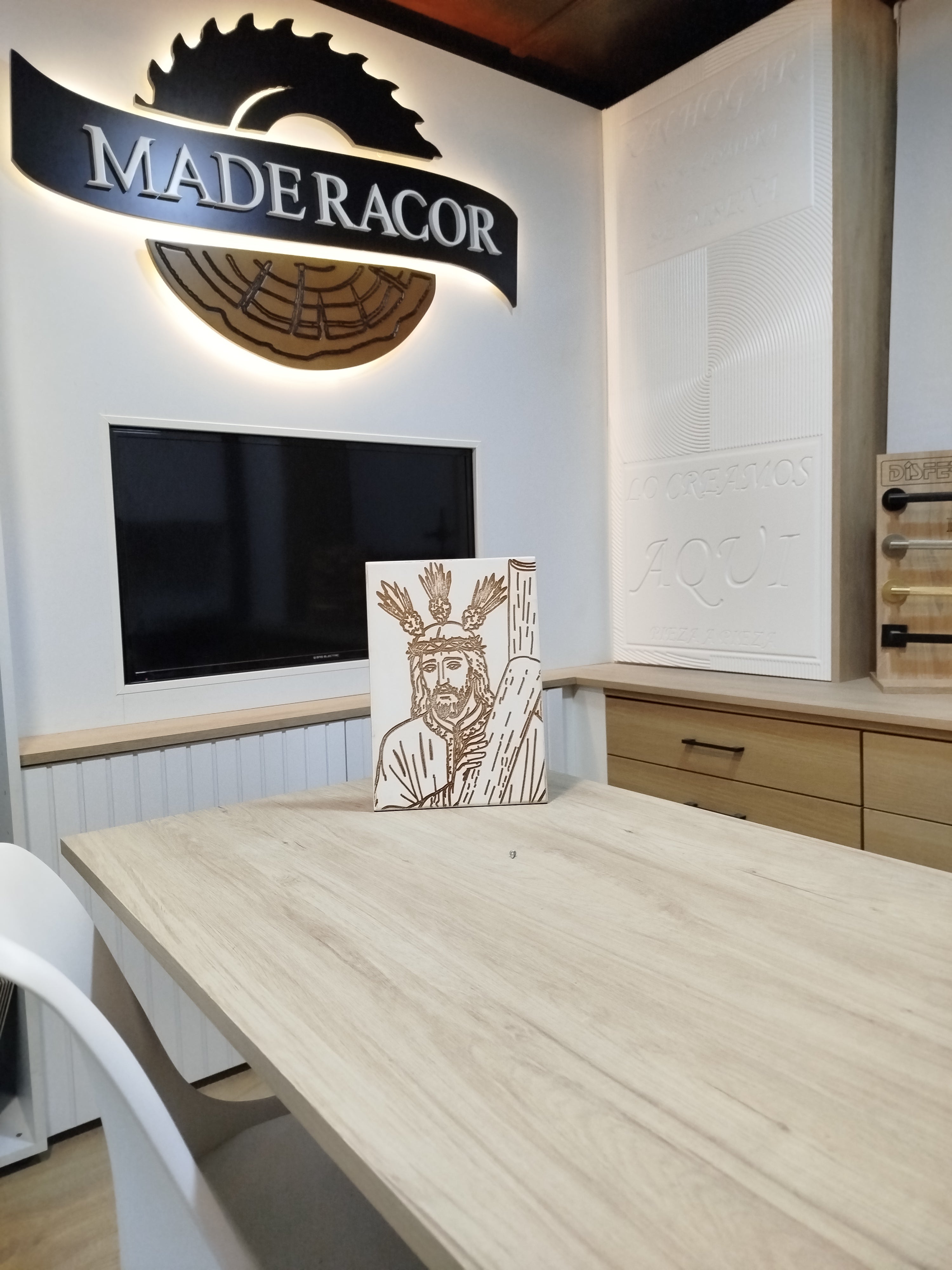 Cuadro Artesanal Padre Jesús Nazareno – Señor de Alcalá del Valle "Los Moraos"