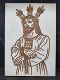 Cuadro Artesanal de "El Cautivo" – Icono de la Semana Santa de Málaga