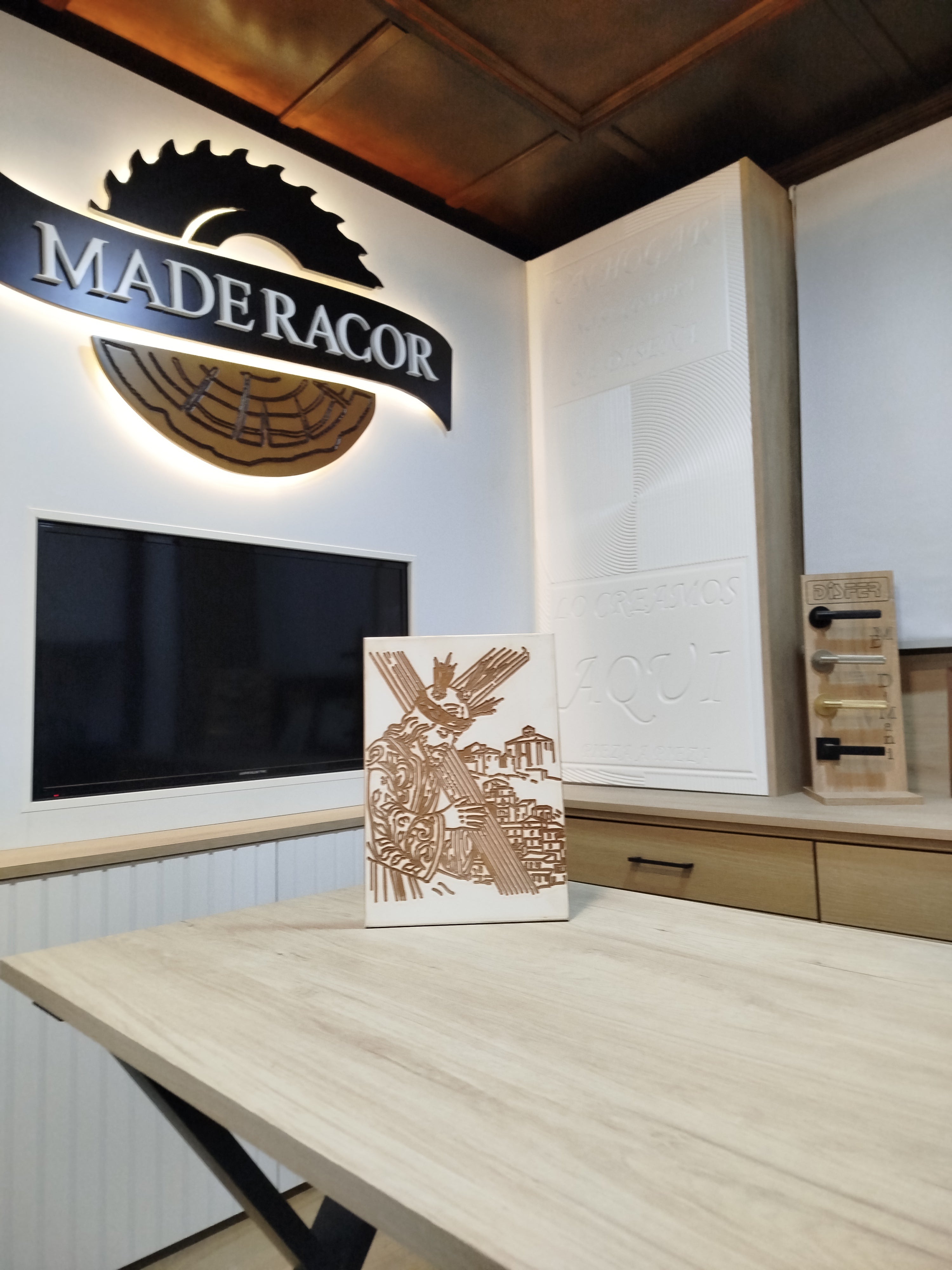 Cuadro Artesanal Padre Jesús Nazareno – "Los Negros" de Setenil