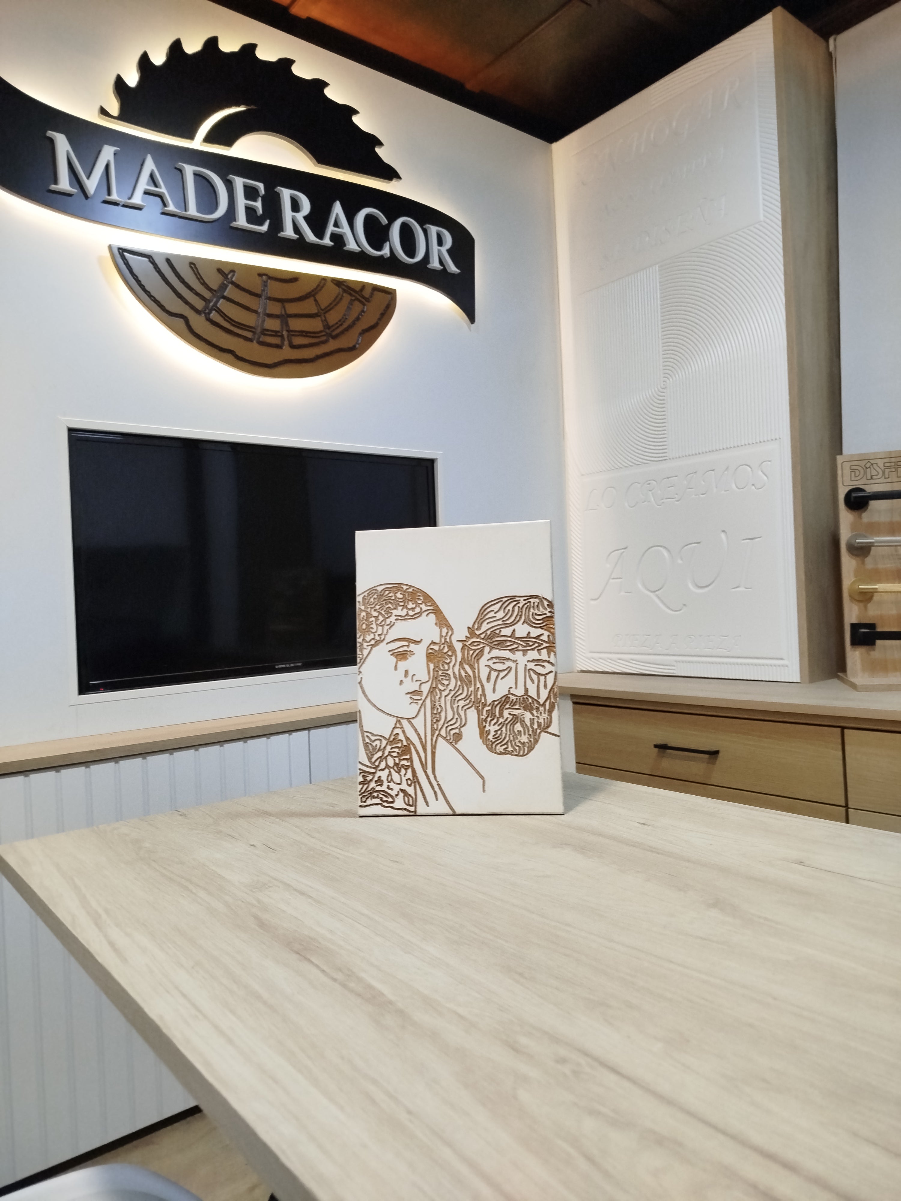 Cuadro Devocional "Fe y Sentimiento" – Cristo y Virgen de Los Dolores de Alcalá del Valle