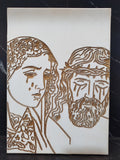 Cuadro Devocional "Fe y Sentimiento" – Cristo y Virgen de Los Dolores de Alcalá del Valle