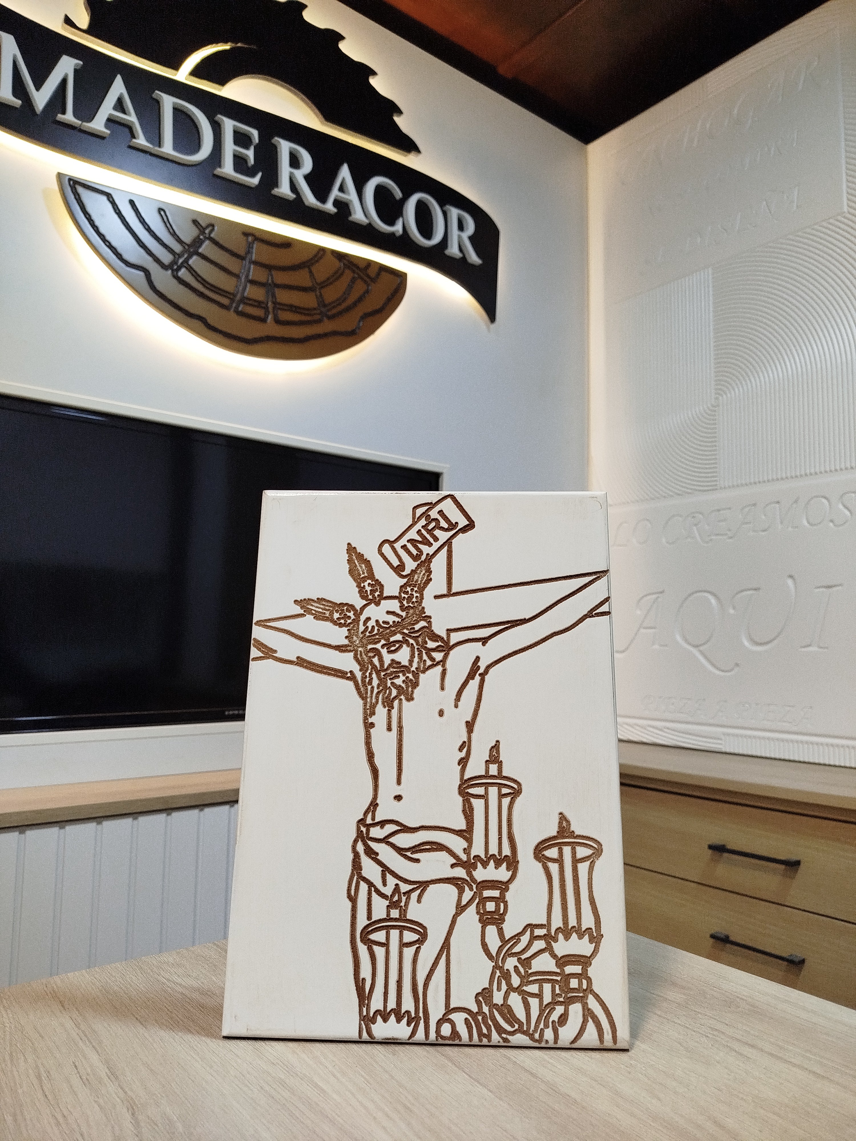 Cuadro Artesanal Cristo de la Misericordia – Devoción de Alcalá del Valle